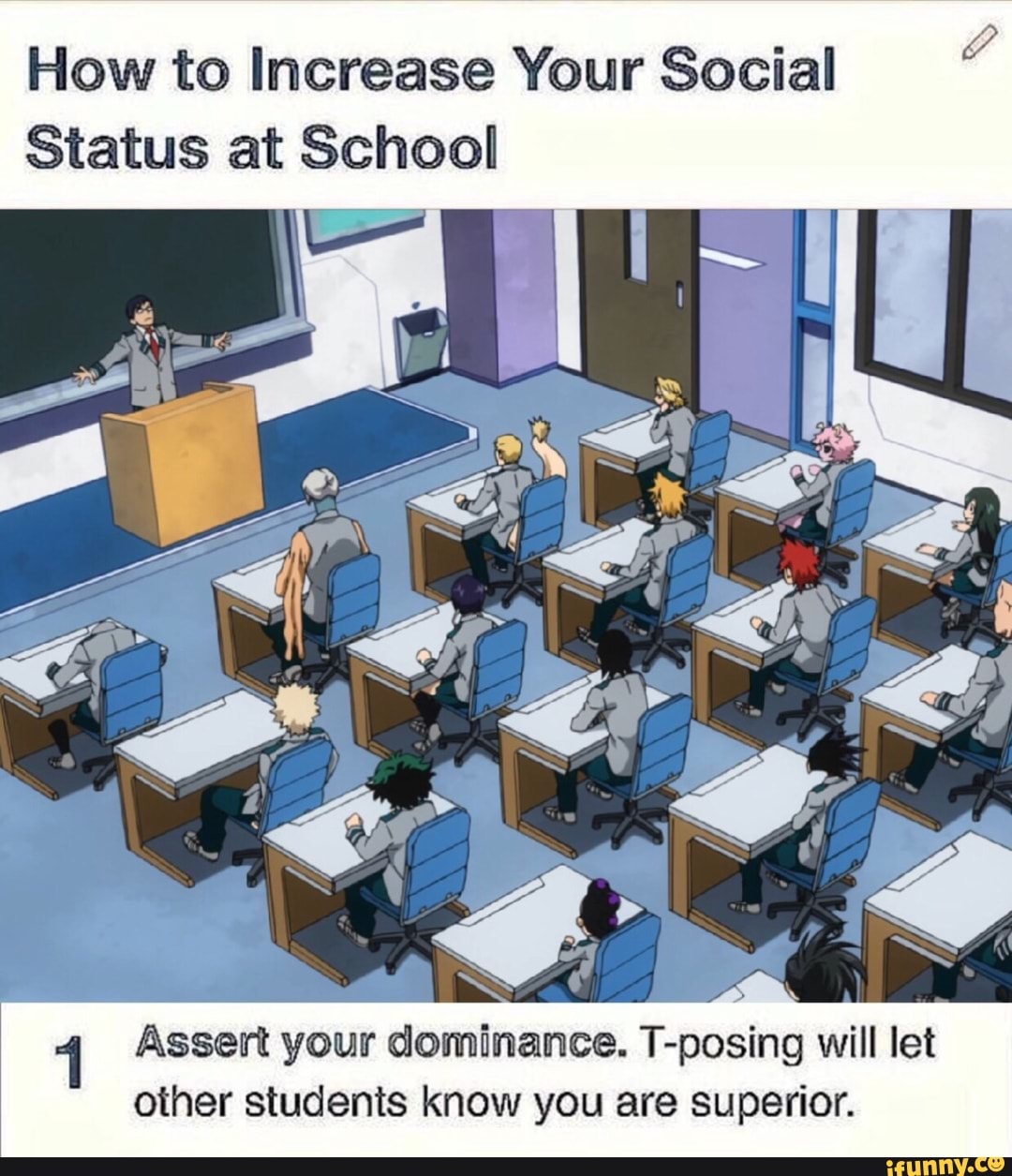 dominance assert mha beep buko tamaki